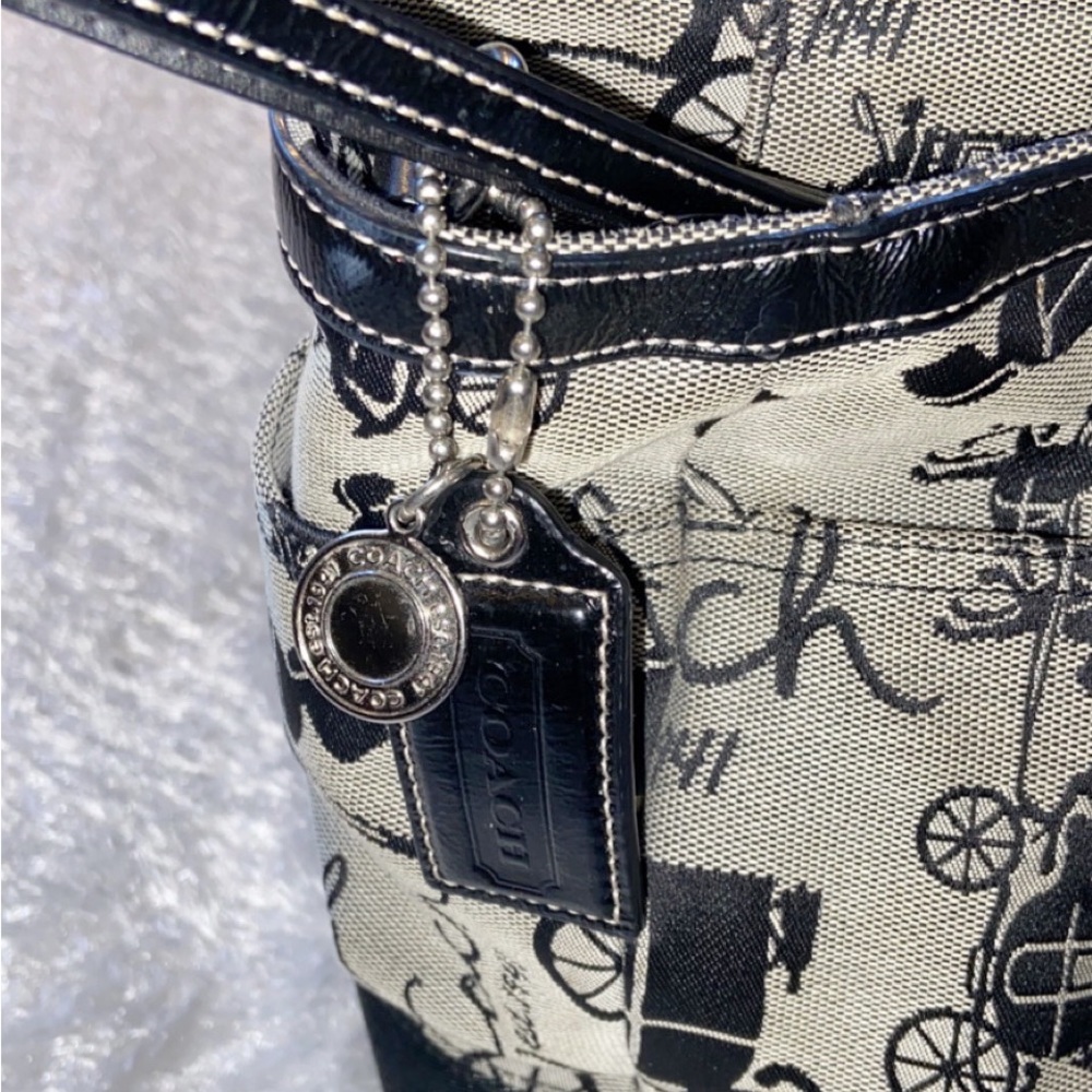 Coach Field Horse and Carriage Tote - Picture 7 of 16